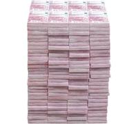 KARE Taburete Design Euro, Rosa, Silla pequeña con Billetes llamativos, Idea de Regalo Moderna, Rectangular, decoración de Interiores, decoración del hogar para Sala de Estar, Dormitorio, Pasillo, 38