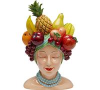 Kare Jarrón Decorativo de diseño Fruity, florero de Mesa, Multicolor, Altura del artículo 37 cm