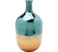 Kare Design Vasijas Decorativas Lizy Shine Multi, Azul/Dorado, Decoración, Florero, para Flores Secas, Decorativo, Salón, Comedor, 50x27x27 cm (AxLxP)