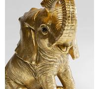 KARE Happy Elefant lámpara de mesa con pantalla