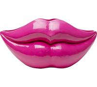 KARE Jarrón Decorativo de Labios con diseño de Boca y Labios Besos, para Flores secas, Arte Pop, Regalo de Boda, decoración para habitación de niñas, 28 cm