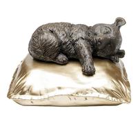 Kare Koala - Figura Decorativa de Koala, Pintada a Mano, única, Objeto Decorativo para salón, para estanterías, diseño de Animales, decoración de Dormitorio, 20 x 35 x 35 cm (Alto x Ancho x