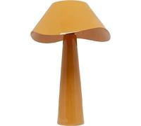 Kare Lámpara de Mesa de diseño Cloudy, Redonda, Naranja, Estructura de Acero, Pantalla de Metal, no Incluye Bombilla, E14, salón, Retro, lámpara de diseño