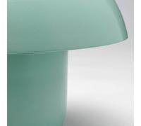 KARE Lámpara de mesa Mushroom, verde, acero, altura 27 cm