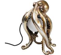 Kare Lámpara de mesa Animal Octopus en oro True