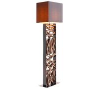 Kare Nature Wave lámpara de pie con madera True