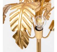 KARE Palmera lámpara de pie, 170 cm alto, latón True