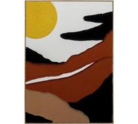 Kare WTD - Lienzo decorativo (113 x 73 cm), diseño de amanecer