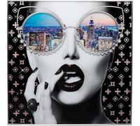 Kare WTD NY View - Cuadro de pared (80 x 80 cm), diseño de Nueva York