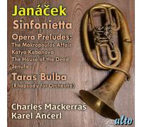 Karel Ancerl Janacek Sinfonietta Opera Preludes Taras Bul (CD) (Importación USA)