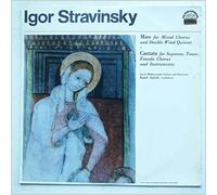 Karel Ancerl, The Tschechische Philharmonie - Igor Stravinsky: Mass, Cantata [LP]
