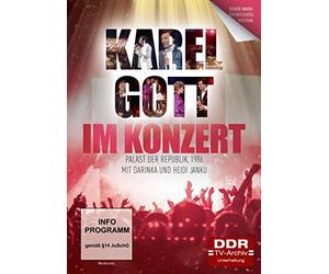 Karel Gott - Im Konzert 1986 im Palast der Republik mit Darinka und Heidi Janku (DDR TV-Archiv) [Alemania] [DVD]