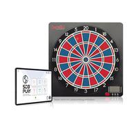 Karella CB-Smart Diana electrónica de dardos, función Bluetooth en línea, 37 juegos, dimensiones exactas del torneo, espaciado doble/triple 2 agujeros