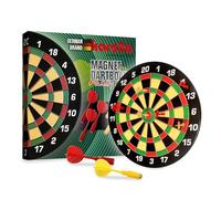 Karella Mini Diana magnética, 40 cm de diámetro, Juego de Dardos para niños y Familia, Juguete Seguro, Diana pequeña, Regalo, Juego de Fiesta, Incluye 6 Mini Dardos magnéticos