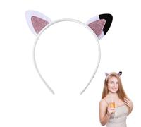 KARELLS Diadema con Orejas,Diadema Orejas de Gato,Diademas con Orejas de Gato,Cat Ears Headband,Linda Diadema Con Orejas De Gato,Orejas de Gato,Diadema para el Pelo,para Disfraz de Carnaval,Cosplay