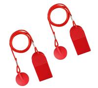 KARELLS Interruptor Cinta de Correr,Llave de Seguridad para Cinta de Correr, Llave de Seguridad Cinta de Correr,para la Mayoría de Cintas de Correr,Llave de Seguridad (1, Rojo)