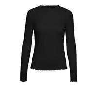 Karen by Simonsen - Camiseta de Manga Larga Meteorito Top - Tops - Mujer - Negro - S -