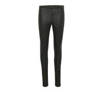 Karen by Simonsen - Pantalones de Cuero Negro Estilo Meteorito - Trousers - Mujer - Negro - XS -
