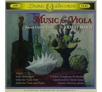 Karen Elaine - Music for Viola By Ernest Bloch