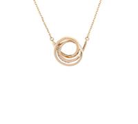 Karen Millen Collar con colgante de cinta de cristal para mujer, Latón