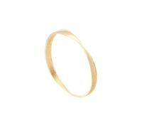 Karen Millen Pulsera estrecha texturizada para mujer, Latón