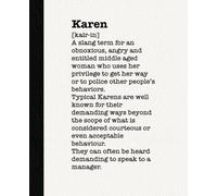 Karen Notebook | The perfect gag gift for the Karen in your life.
