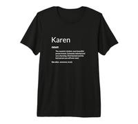 Karen Tiene Buen corazón Divertido Nombre Definición Karen Camiseta Premium