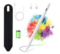 KARFUN Lápiz para Tablet Android, lápiz Capacitivo Compatible con iPhone/Samsung/Huawei/Lenovo/XiaoMi, Precisión Mejorada, 15 Minutos de Carga rápida y lápiz Capacitivo Sensible a la inclinación