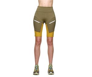 KARI TRAA Ane Hiking Shorts - Mujer - Verde / Amarillo - talla XS- modelo 2022