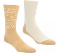 Kari Traa Ragna, calcetines de senderismo, mujer, 2 pares, amarillo claro 39-41
