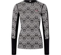 Kari Traa - Ropa interior térmica mujer - Anna LS Black de Lana - Talla L - Negro Negro L