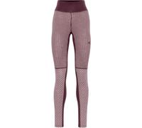 Kari Traa - Ropa interior térmica mujer - Smekker High Waist Baselayer Pants Cocoa Powder de Lana - Talla L - Rosa Rosa L