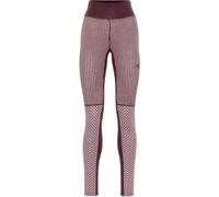 Kari Traa - Ropa interior térmica mujer - Smekker High Waist Baselayer Pants Cocoa Powder de Lana - Talla S - Rosa Rosa S