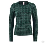 KARI TRAA ROSA LIGERA CAMISETA DE MANGA LARGA MERINO VERDE TAMAÑO L