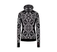 Kari Traa Saga Hood, camiseta térmica, mujer, negro 38(M) Black