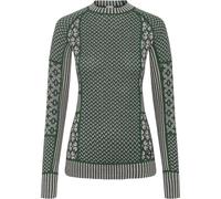 KARI TRAA Smekker Ls - Mujer - Verde / Gris - talla XS- modelo 2026
