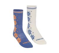 Kari Traa Vinst, calcetines, 2-pack, mujer, azul 39-41 Sea