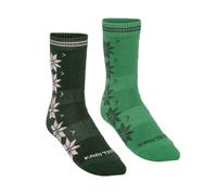 Kari Traa Vinst, calcetines, 2-pack, mujer, verde 36-38 Thyme