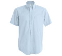 Kariban - Camisa manga corta Modelo Oxford Cuidado fácil (Tallas Grandes) Hombr