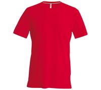 Kariban - Camiseta Básica entallada cuello redondo manga corta - 100% algodó