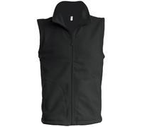 Kariban - Chaleco forro polar Modelo Luca hombre caballero (Grande (L)/Gris oscuro)