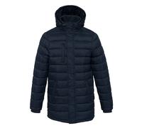 Kariban - Chaqueta acolchada ligera acolchada larga para hombre