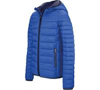 Kariban Chaqueta Acolchada y Ligera con Capucha Hombre - Light Royal Blue, XXL, Hombre