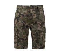 Kariban Cotton Pantalones Cortos Cargo Multibolsillos Combate Camel Camuflaje