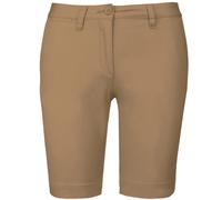 Kariban Pantalón corto chino Bermuda para chica muejr (PC3411)
