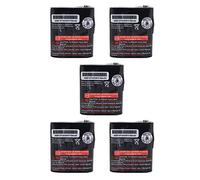 Karier - Batería de Repuesto para Radio Motorola Talkabout MR350 MJ270 EM1000 MC220 T5000 FV500 FV800 T5950 T6000 (5 Unidades, 700 mAh)