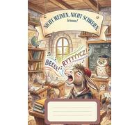 Kariertes Heft: Doncase Anrams Academy - 120 Seiten: Lustiges Schulheft mit Schaf- und Esel-Motiven für Schüler und Studenten (Donkeys and Rams Academy Series)