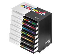 Karin Decobrush MASTER Set 84 unidades (color: básico, pasión, violetblue, nature, nude, gris, pastel), KAR29C10