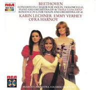 Karin Lechner - Beethoven Triple Concerto, Opus 56. Lechner piano, Verhey violin, Brabant SO, Marturet conductor Ofra Harnoy cello
