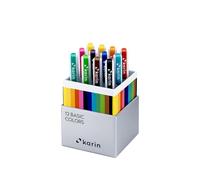Karin Realbrush PRO Basic Colors - un juego de 12 pinceles en un estuche exclusivo y protector.
